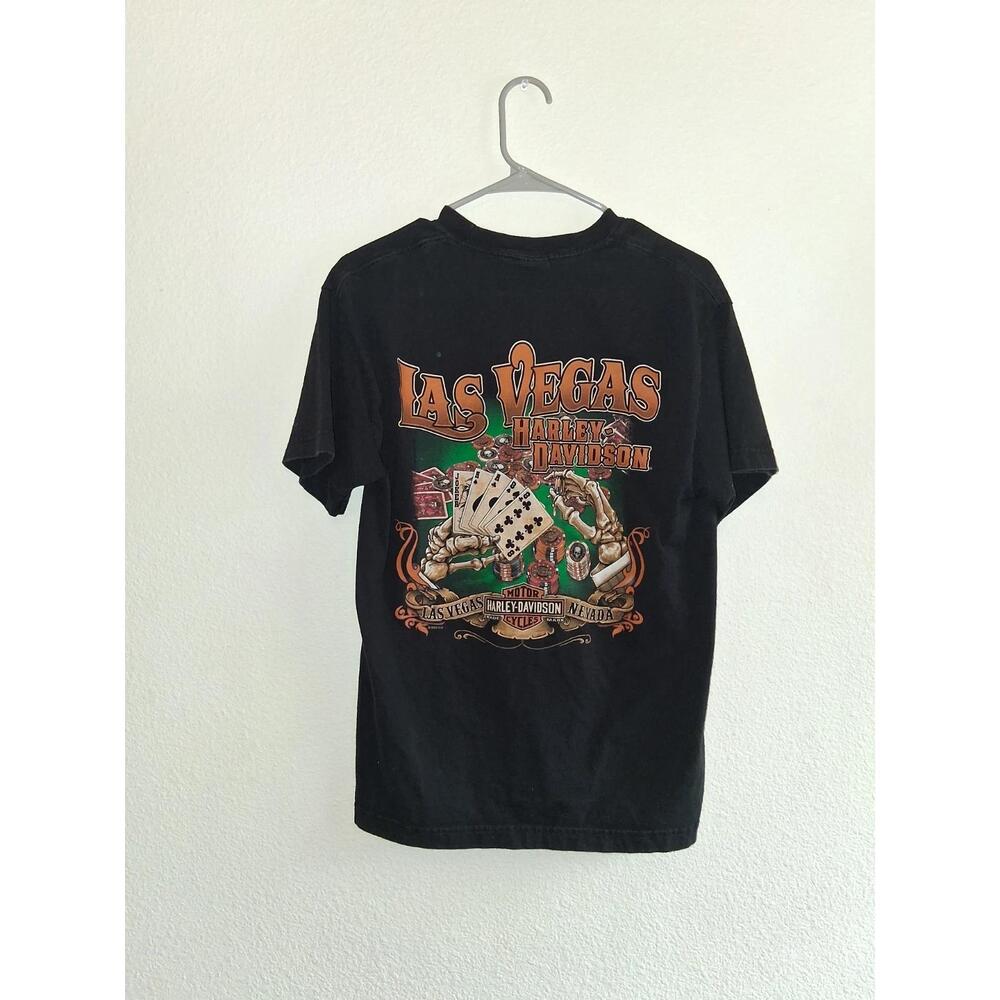 Harley Davidson Las Vegas T Shirt Black Size M